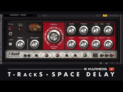 STUNNING DELAY...IK Multimedia T-RackS Space Delay
