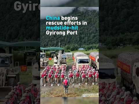 China begins rescue efforts in mudslide-hit Gyirong Port