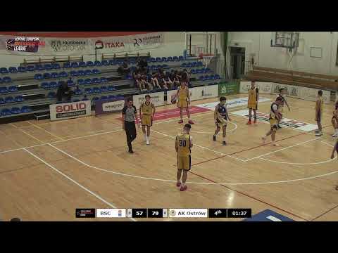 CEYBL U17, 23. 1. 2026, BSC Bratislava - AK Ostrow 1947