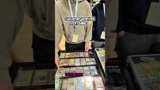 Customer wanted Everything 😳 #pokemoncards #pokemonvendor #pokemonchannel