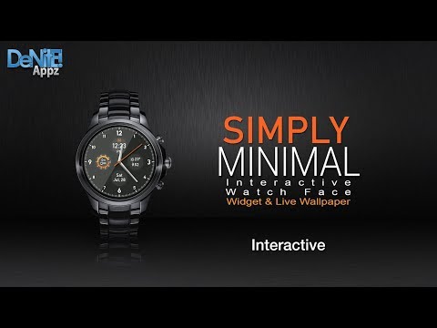 Simply Minimal HD Watch Face Video