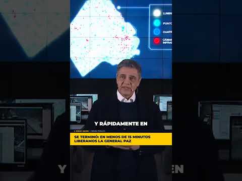 En 15 minutos liberamos la general paz.