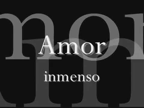 Amor inmenso - Nek (letra)