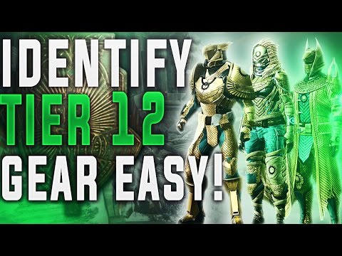 Destiny How to Identify Perfect Tier 12 Gear Easy! New Feature! (Destiny Item Manager Vendor Rolls)
