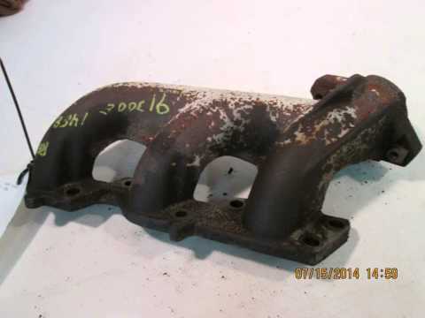 1991 Mercedes 300E Exhaust REAR  MANIFOLD 124TYPE - mbiparts.com Used OEM Mercedes Parts - Di... OEM