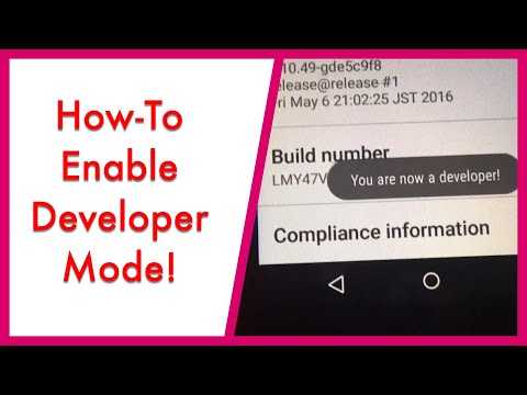 How-To Turn On Developer Options Android Lollipop (Android 5.0 - 5.1.1)