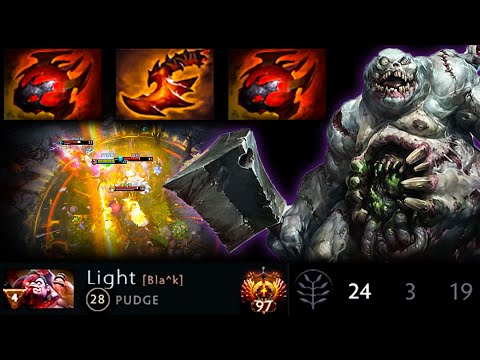 This Pudge RAID BOSS Makes 3 Enemy Cores Tired Of Chasing