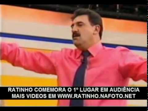 RATINHO COMEMORA 1º LUGAR NA RECORD