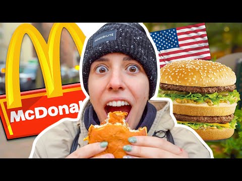 LET'S TRY AMERICAN McDonald's! 🍔 IS IT BETTER? 🇺🇸
