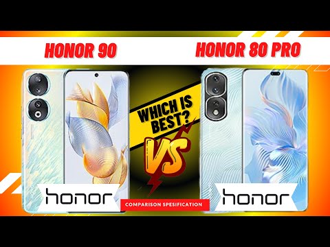 Honor 90 vs Honor 80 Pro COMPARISON
