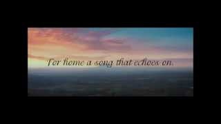 Song of the Lonely Mountain- Neil Finn (The Hobbit Soundtrack) Lyrics On Screen