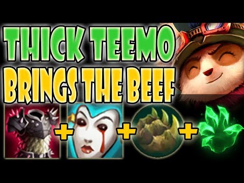 LMAO! ARMORED TANK TEEMO IS WAY TOO FUNNY! UNKILLABLE Teemo vs Darius S9 Ranked Commentary