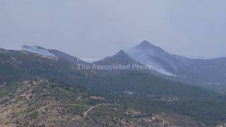 Spain deploys helicopters to combat major wildfires near Madrid