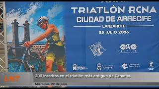 200 inscritos en el triatl&oacute;n m&aacute;s antiguo de Canarias