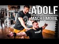 Adolf zum MOBILITY Training gezwungen!
