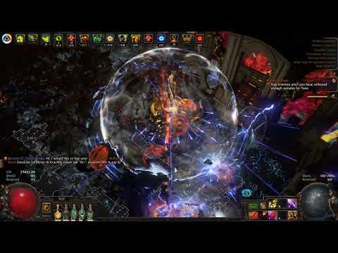 Poe 3.21 Crucible / Lightning Arrow MF / Defiled Cathedral map 8 mods