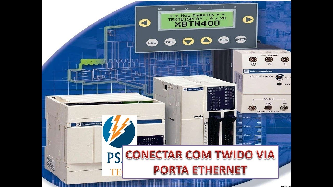 Como configurar ou descobrir endereço IP do PLC TWIDO