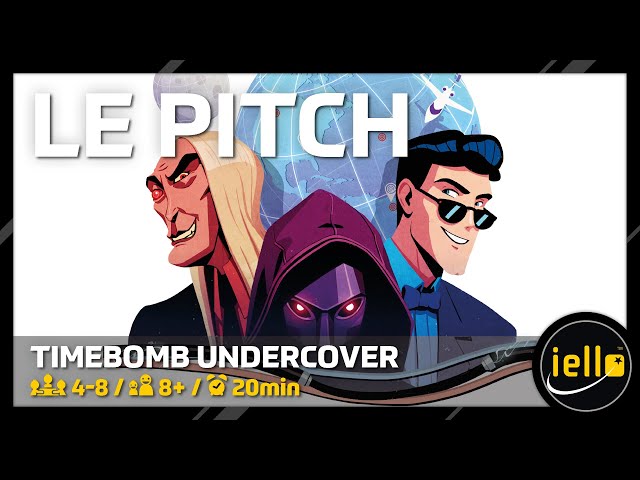 Vídeo relacionado con IELLO Time Bomb Undercover – Versión Francesa – Juego de Bluff estratégico con Roles Ocultos, Facciones Múltiples y Objetivos Secrets – 10+ | 4–8 Jugadores | 20 Min