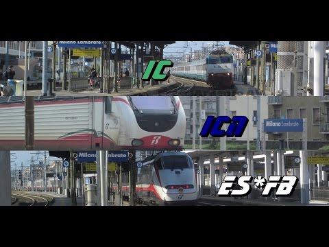 Intercity , Intercity Notte e Frecce Bianche a Milano Lambrate !