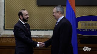 Հայաստանի ԱԳ նախարարի հանդիպումը Ռումինիայի վարչապետի հետ