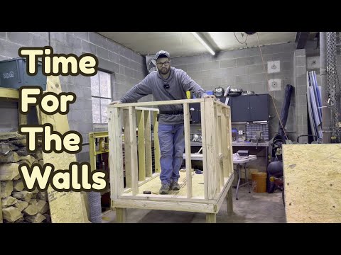 How to Build a Simple Chicken Coop | The Walls
