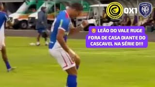 Cascavel 0X1 Cianorte - Brasileirão Série D 2026 | 4° Rodada.