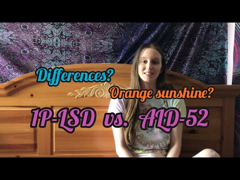 1P-LSD and ALD-52 Compared | My experience with LSD analogues