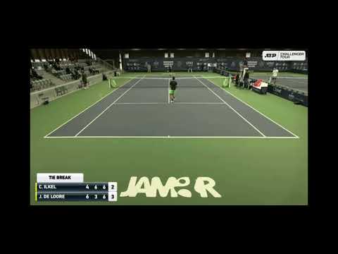 Cem Ilkel and Joris de Loore play fabulous point w/ De Loore tweener!