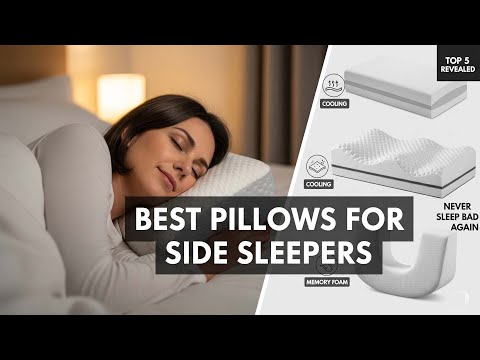 TOP 5 Best Pillows for Side Sleepers 2026 | Best Pillows for Neck Support