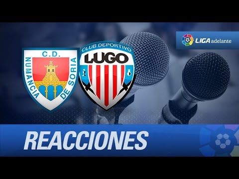 Rueda de prensa de Peón tras el CD Numancia (6-6) CD Lugo - HD