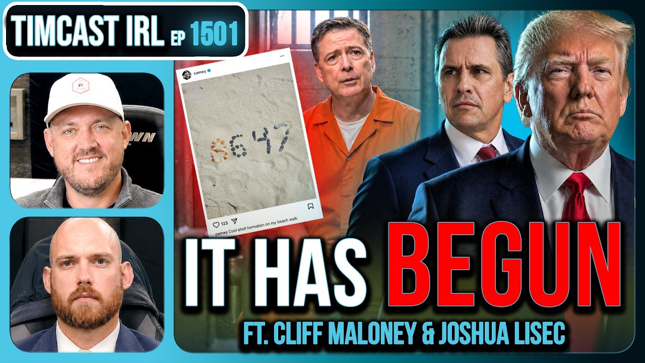 Trump DOJ INDICTS Comey AGAIN | Timcast IRL w/ Tim Pool