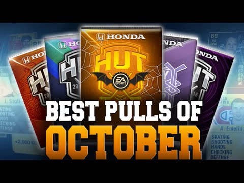 NHL 16 Packs - BEST PULLS of October! (and Best Reactions)