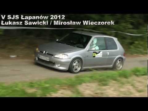 5 SJS MaxiOES Łapanów Ł.Sawicki/ M.Wieczorek Peugeot 106