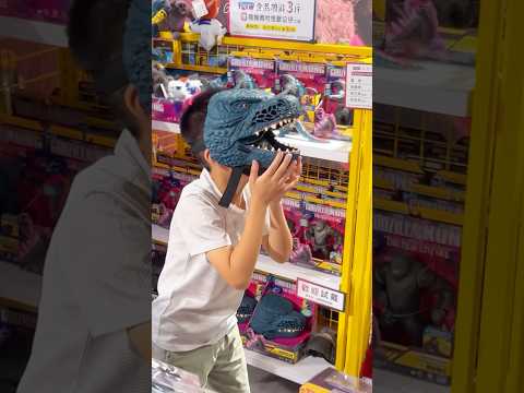 FUNNY Godzilla x Kong The New Empire Masks? 🤣 #shorts