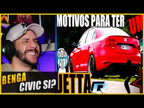 MOTIVOS PARA TER UM JETTA TSI ZUEIRA INSANA REACT