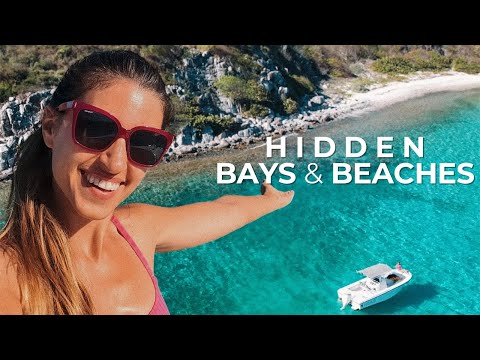LIVING IN BVI/ TOP 3 SECRET BEACHES / BVI Boat Day