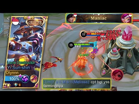 YSS MANIAC!! ROTASI TERBARU BUFF MERAH PAKE RETRI! | YSS Fast Farming Gameplay - Mobile Legends