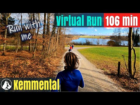 2022 Kemmental | Running video for treadmill workout | Virtual Run #12 Switzerland