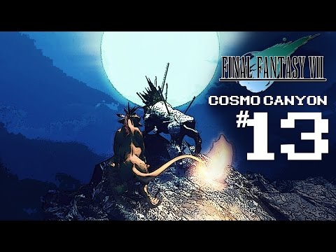 Final Fantasy VII Platinum Trophy Gameplay Walkthrough Part 13 - Cosmo Canyon
