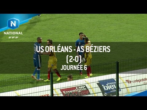 J6 : US Orléans - AS Béziers (2-0), le résumé