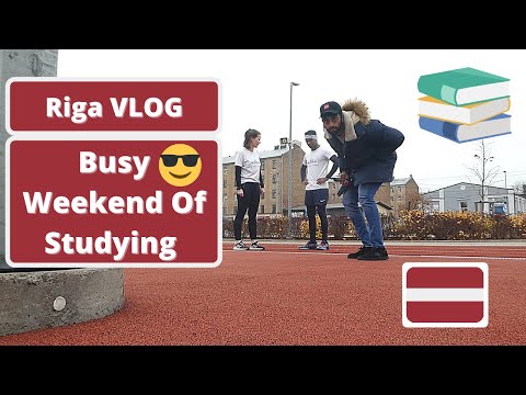 Busy Weekend of Studying In Riga, Latvia #WaysVLOG