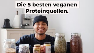 Das sind die wirkungsvollsten veganen Proteinquellen. | +Proteinpulver.