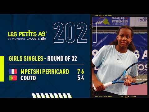Les Petits As 2021 | Girls Round of 32 | Lena Couto vs. Daphnee Mpetshi Perricard
