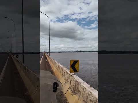 Rio Paraná Ponte Airton Senna Guaíra X   Mundo novo Matogrosso do sul