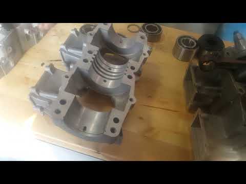 How to modify polaris crank case for wide bearing crank rmk 800