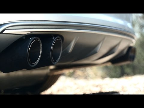 Audi S3 sedan with REMUS Turbo-Back system