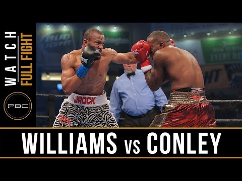 Williams vs Conley FULL FIGHT: June 30, 2017 - PBC on Bounce