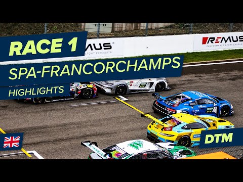DTM 第7戦スパ・フランコルシャン(ベルギー) 2022 Race1のハイライト動画