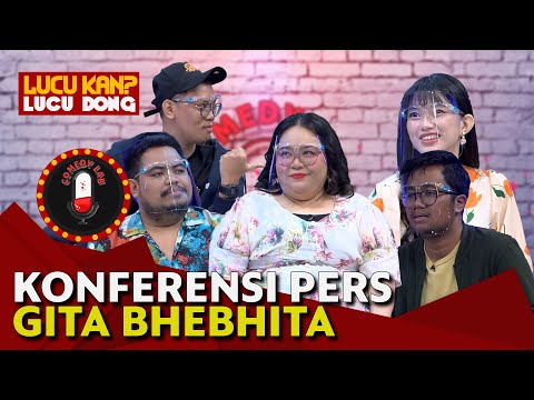 Konferensi Pers Gita Bhebhita Bikin Otak Travelling - COMEDY LAB