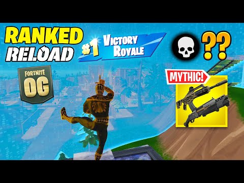 Fortnite Reload | High Kill Solo RANKED Win Gameplay (Fortnite Chapter 7)